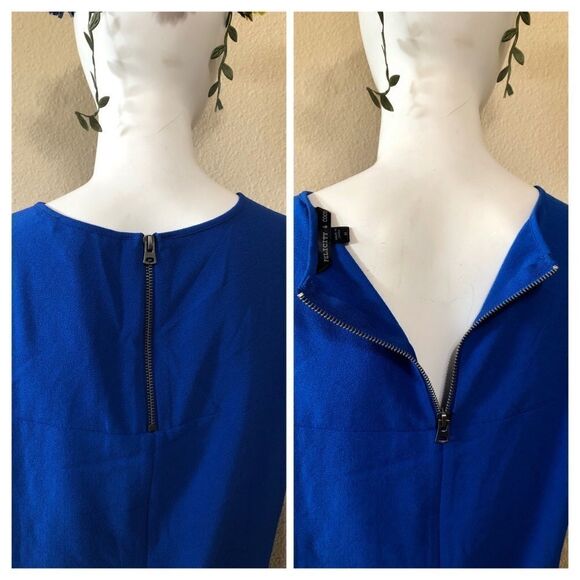 Felicity & Coco Devery Crepe Shift Dress - Picture 6 of 10